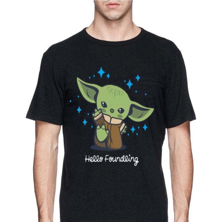 Baby Yoda Hello Foundling sweater