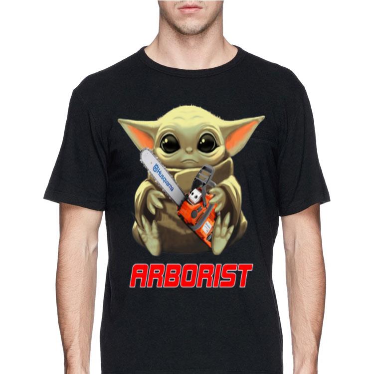 Baby Yoda Hug Arborist shirt