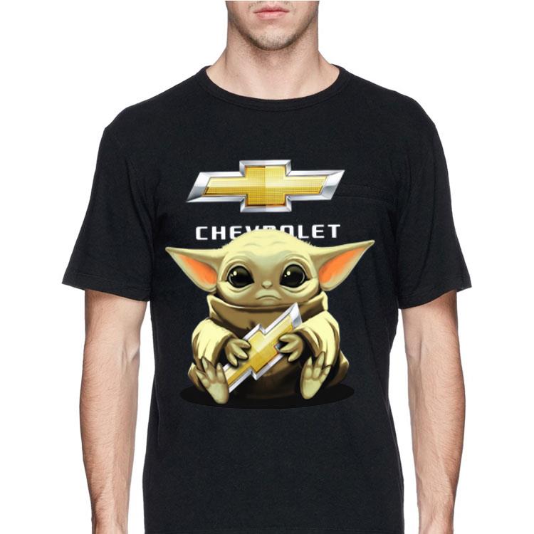Baby Yoda Hug Chevrolet shirt