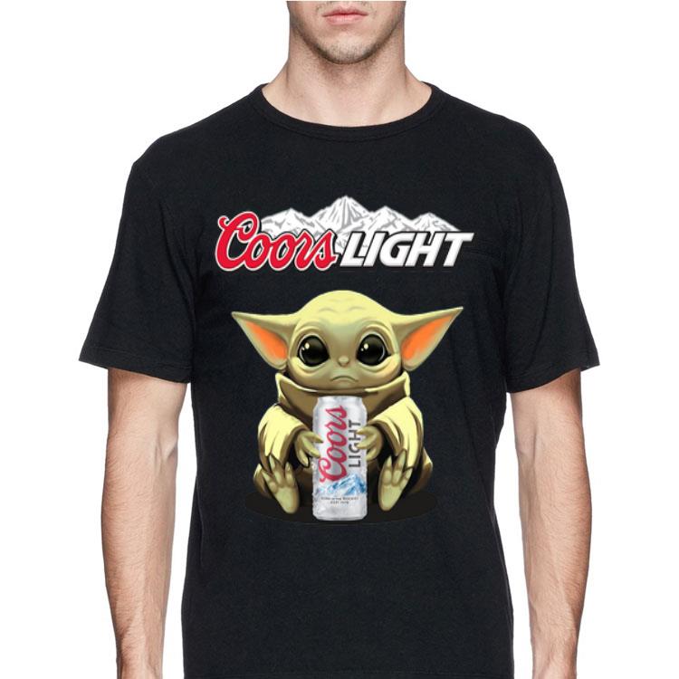 Baby Yoda Hug Coors Light sweater