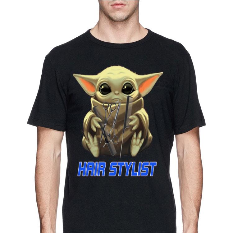 Baby Yoda Hug Hair Stylist shirt