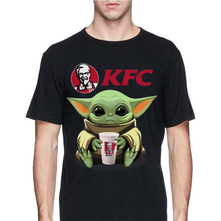 Baby Yoda Hug KFC shirt