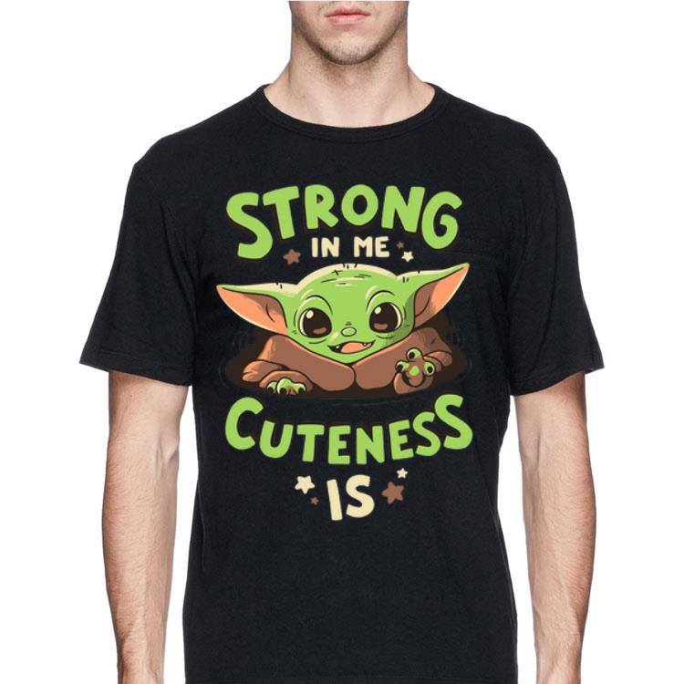 Baby Yoda Strong In Me Cuteness Is sweater