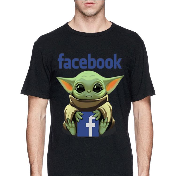 Baby Yoda hug Facebook shirt