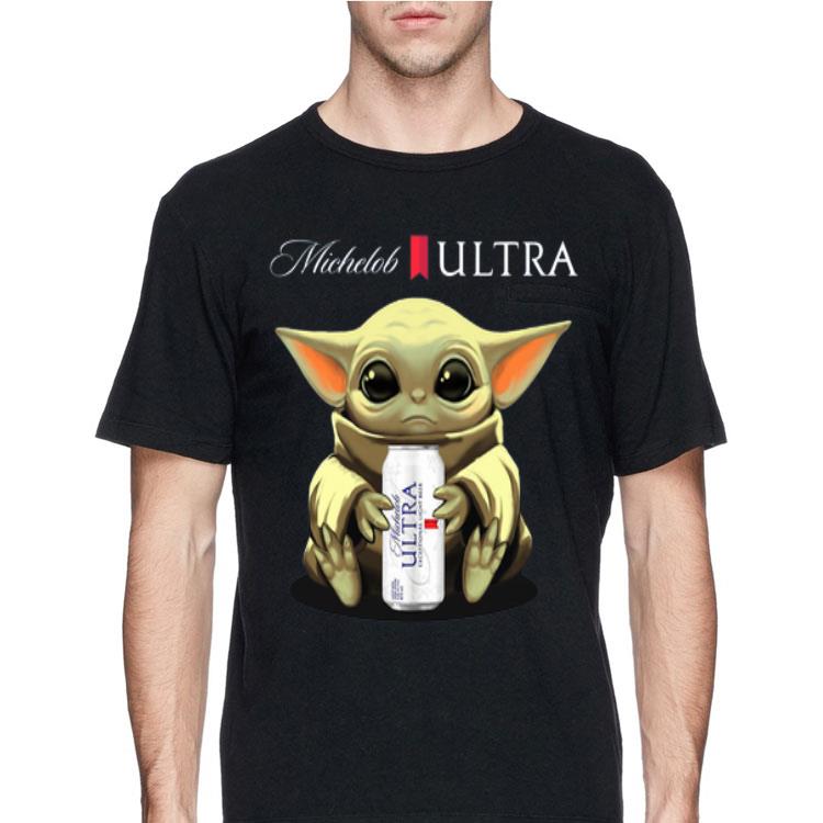 Baby Yoda hug Michelob Ultra beer shirt