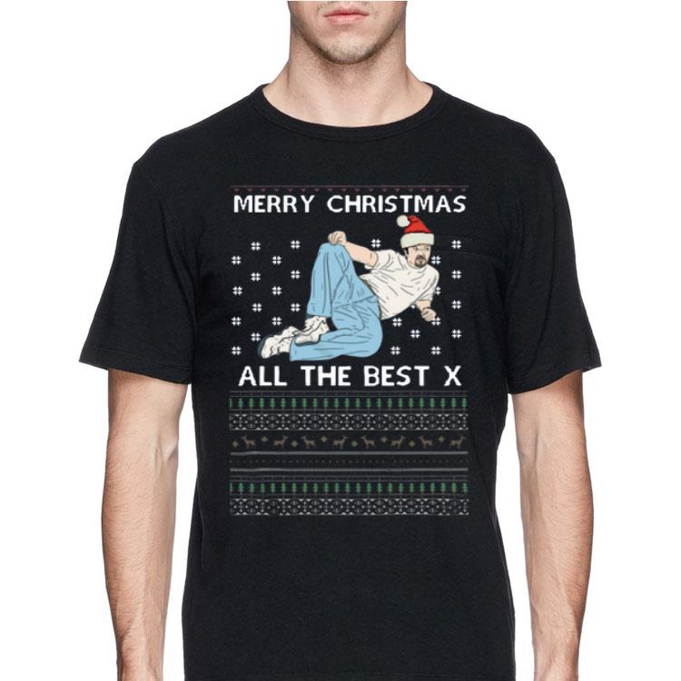 David Brent Merry christmas all the best x ugly christmas sweater