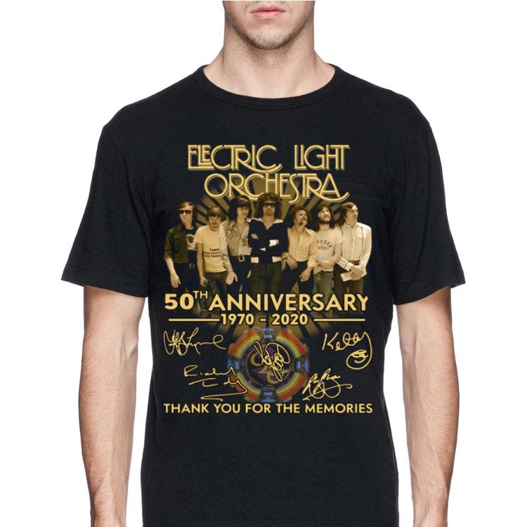 Electric Light Orchestra 50th Anniversary 1970-2020 Thank You For The Memories shirt