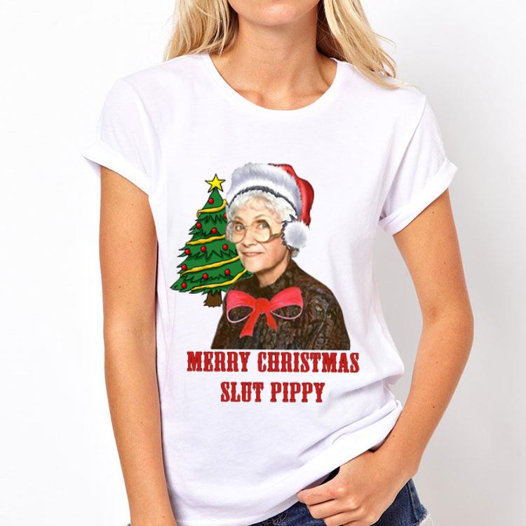 Golden Girls Merry Christmas Slut Puppy sweater