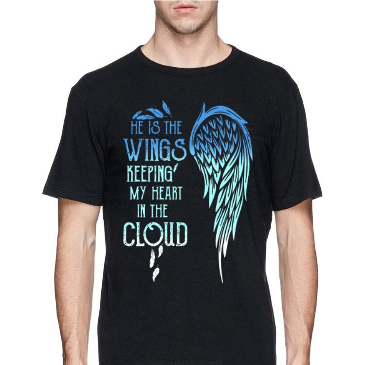 He Is The Wings Keeping My Heart In The Cloud sweater