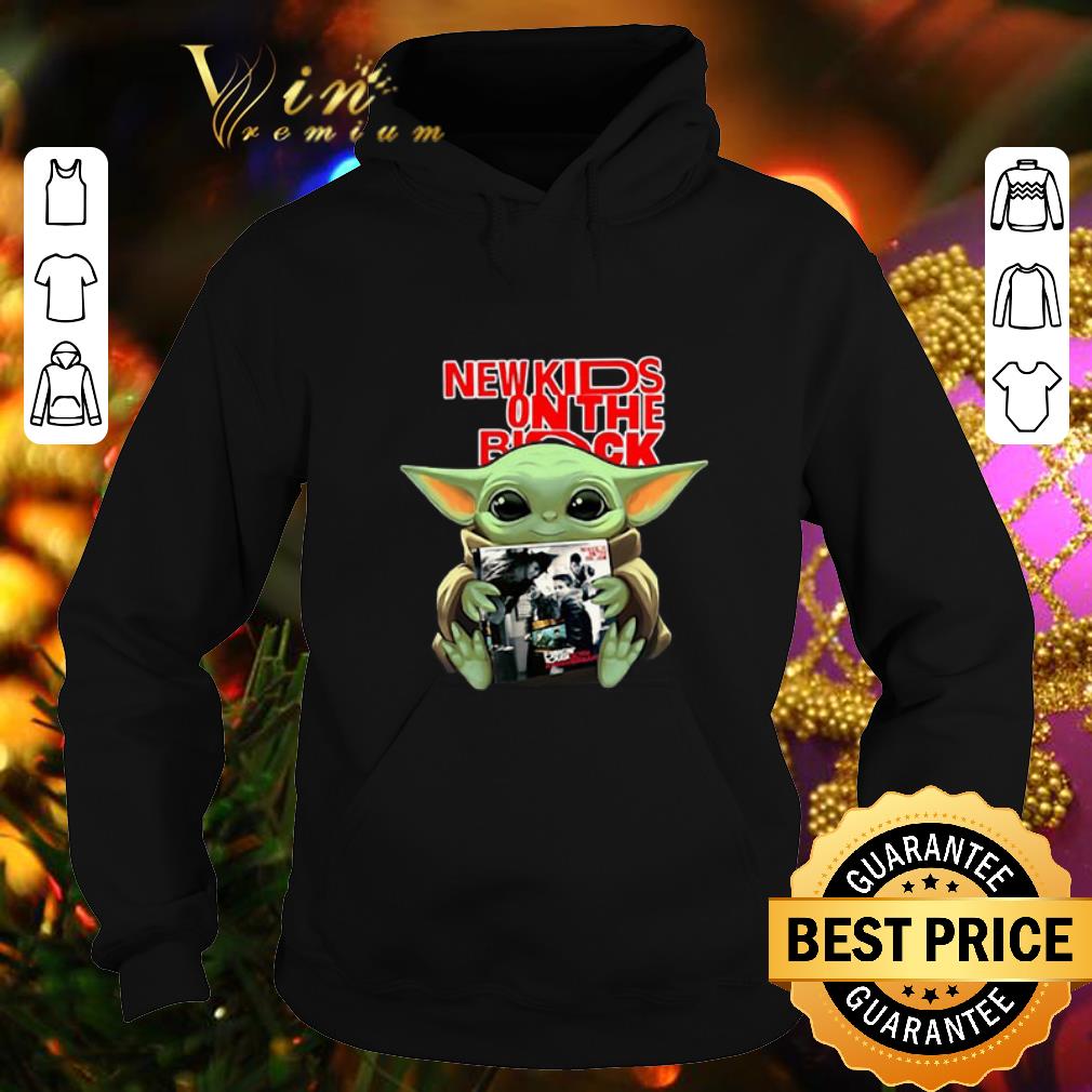 Hot Baby Yoda hug New Kids On The Block Star Wars shirt