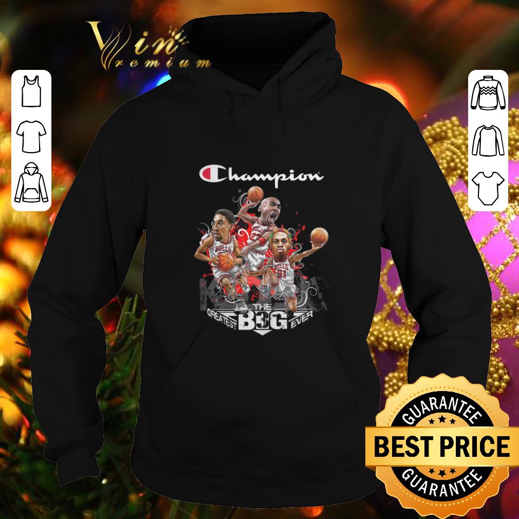 Hot Champion Jordan Michael Scottie Pippen Dennis Rodman signatures shirt 7 Hot Champion Jordan Michael Scottie Pippen Dennis Rodman signatures shirt