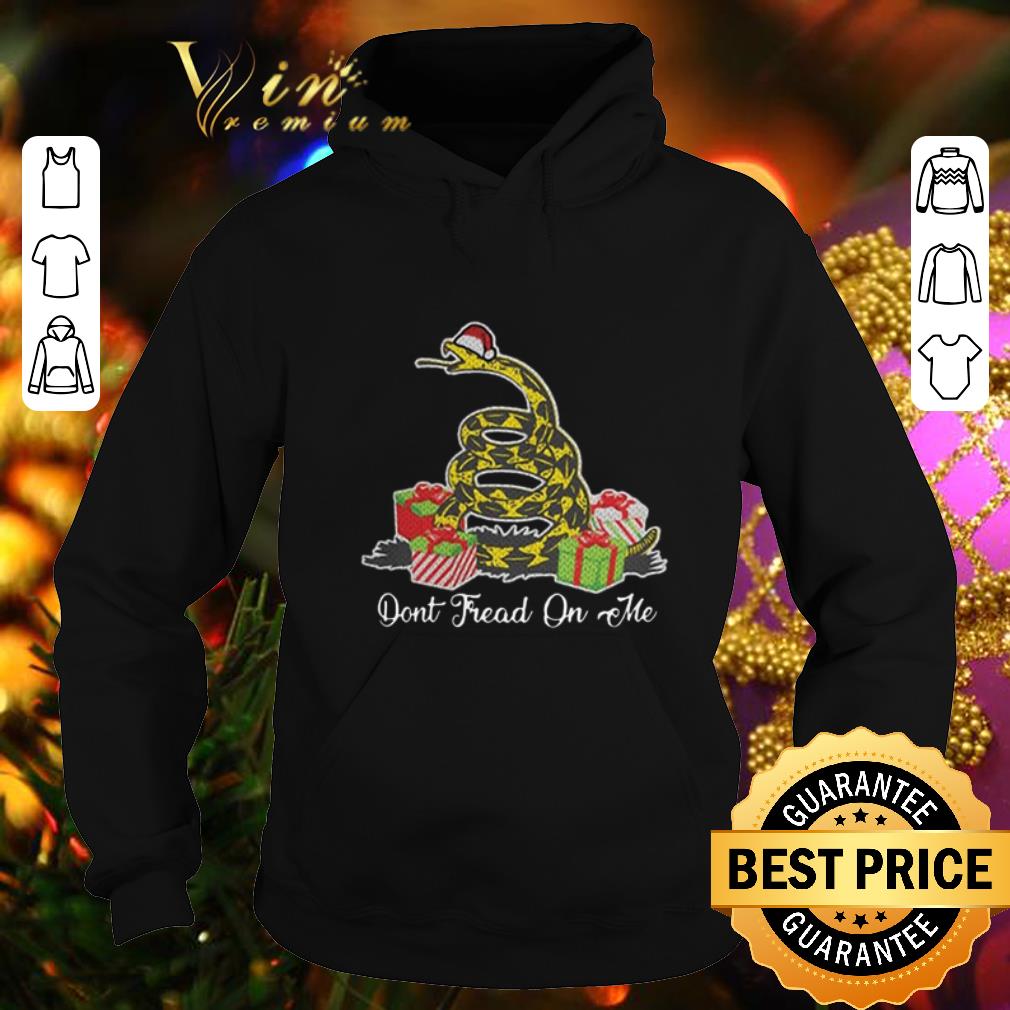 Hot Dont Fread On Me Santa Ugly Christmas shirt