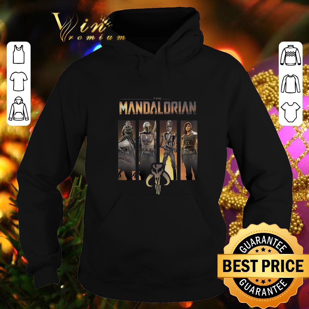 Hot Star Wars The Mandalorian Group Line Up shirt