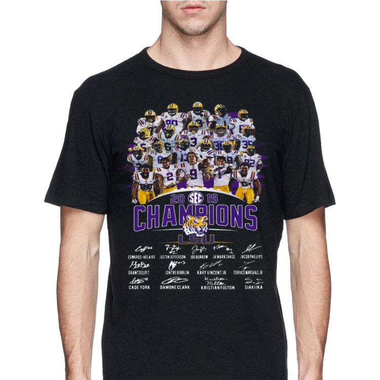 LSU Tigers SEC 2019 Champions signature sweater