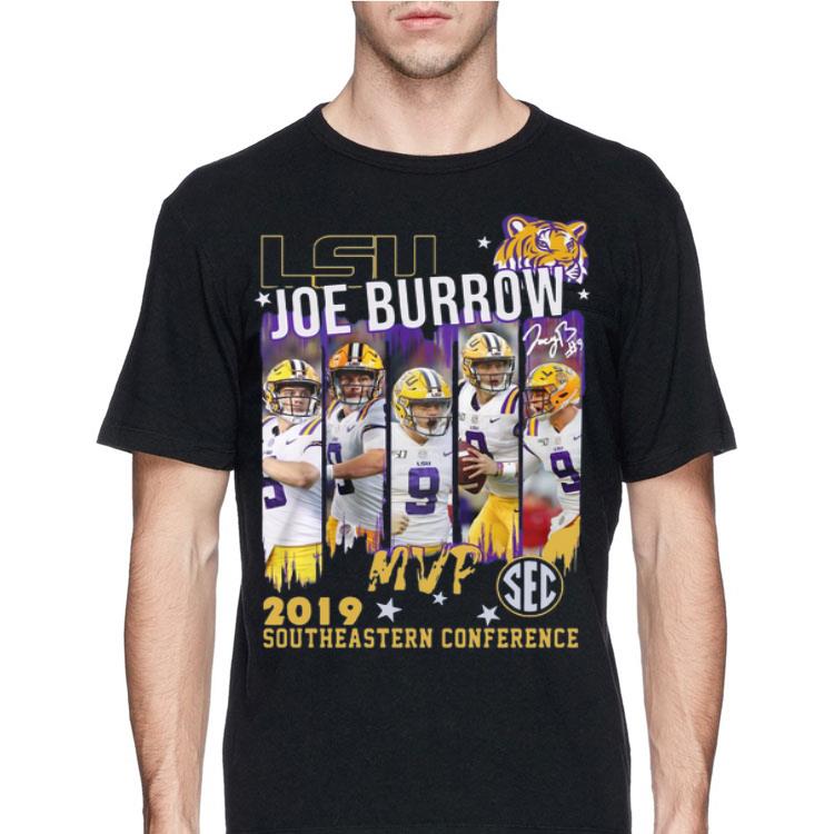 Lsu Joe Burrow MVp 2019 southeastern Conference sweater