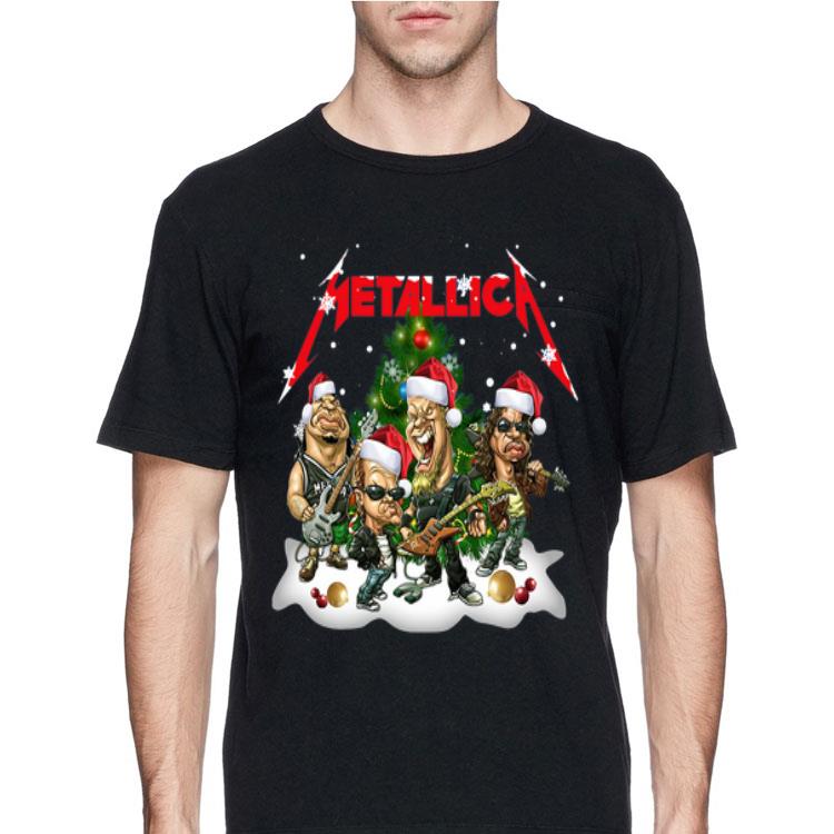 Metallica Members Santa Christmas Tree sweater