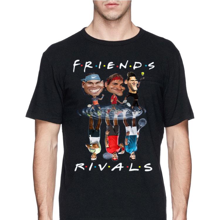 Novak Djokovic Roger Federer Rafael Nadal Friends Water Reflection Rivals shirt