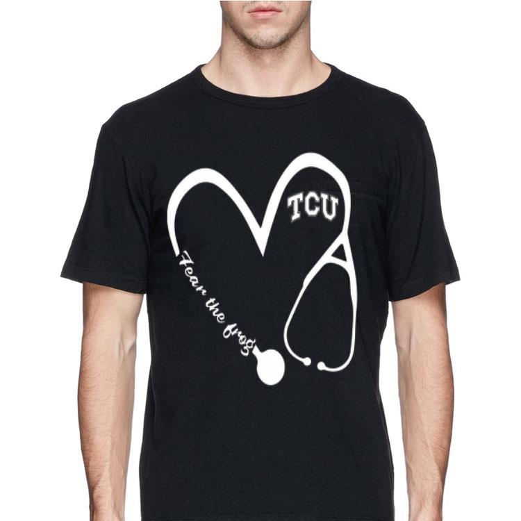 Nurse Love Tcu Fear The Frog shirt