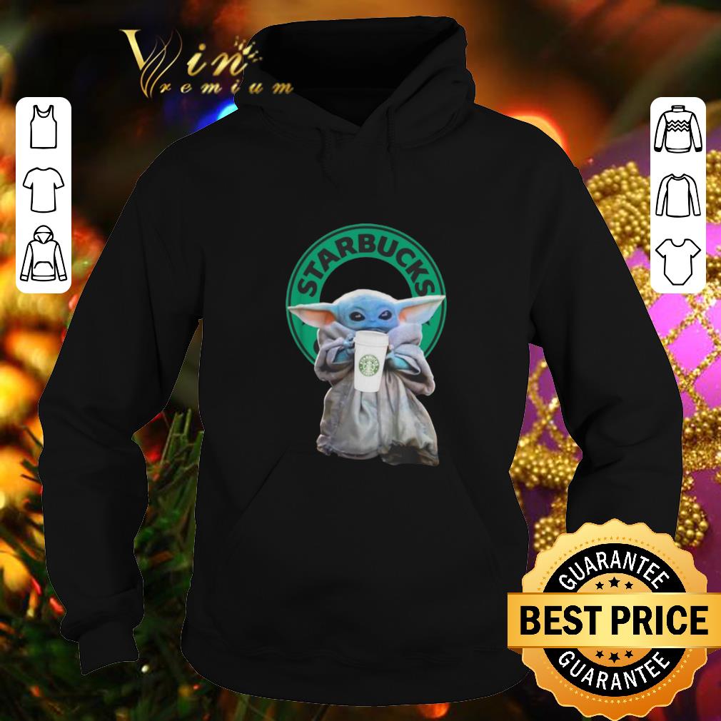 Original Baby Yoda drinking Starbucks Star Wars shirt