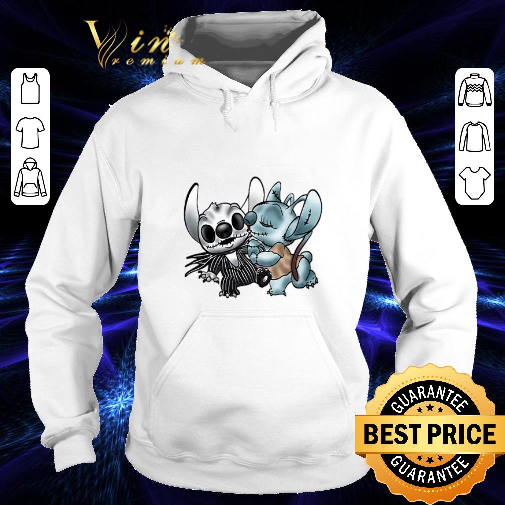 Original Stitch Mashup Jack Skellington Sally Nightmare Before Christmas shirt