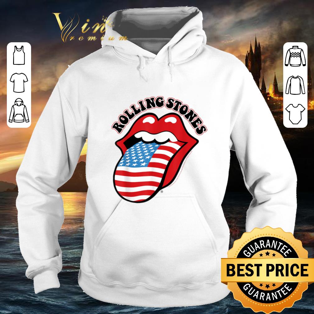 Original The Rolling Stones American USA Flag shirt