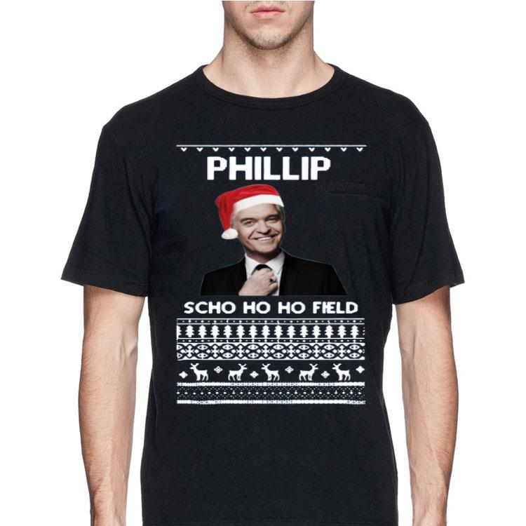 Phillip Schofield Scho ho ho field ugly christmas sweater