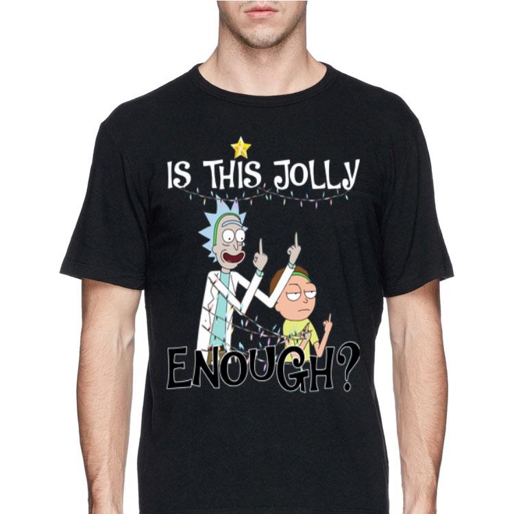 Rick And Morty Is This Jolly Enough Christmas sweater 8 Rick And Morty Is This Jolly Enough Christmas sweater