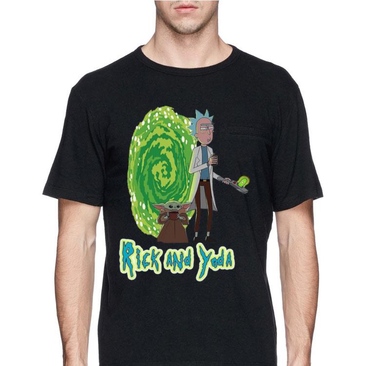 Rick And Yoda shirt