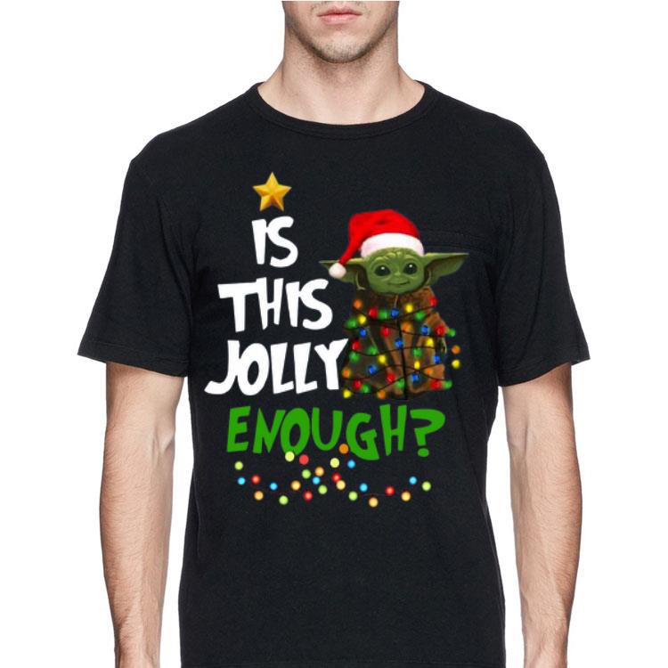 Santa Baby Yoda Is This Jolly Enough christmas sweater