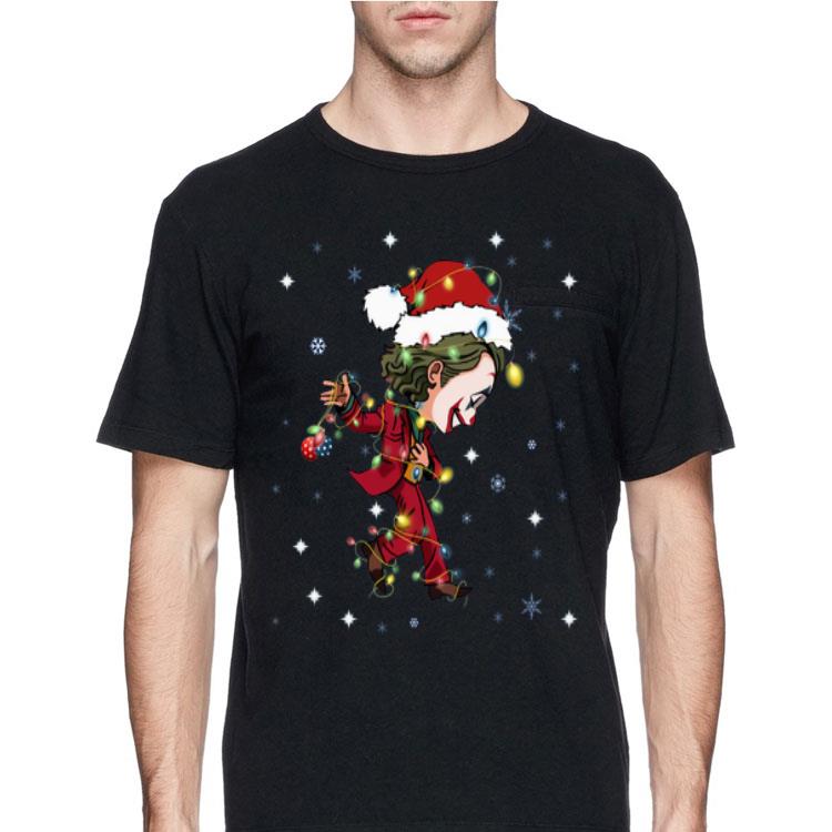 Santa Joker Dancing light christmas sweater 8 Santa Joker Dancing light christmas sweater