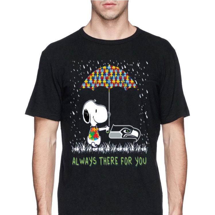 Seattle Seahawks Snoopy rain autism alway there for you shirt 8 Seattle Seahawks Snoopy rain autism alway there for you shirt