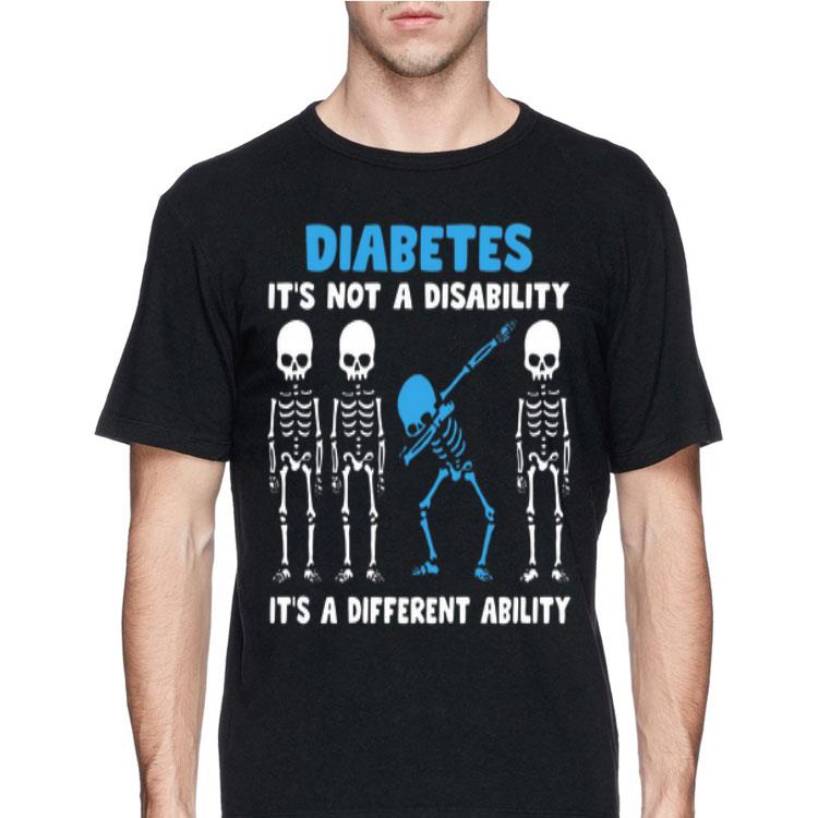 Skeletons Diabetes it’s not a disability it’s a different ability sweater