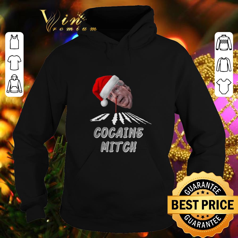 Top Santa Cocaine Mitch Christmas shirt