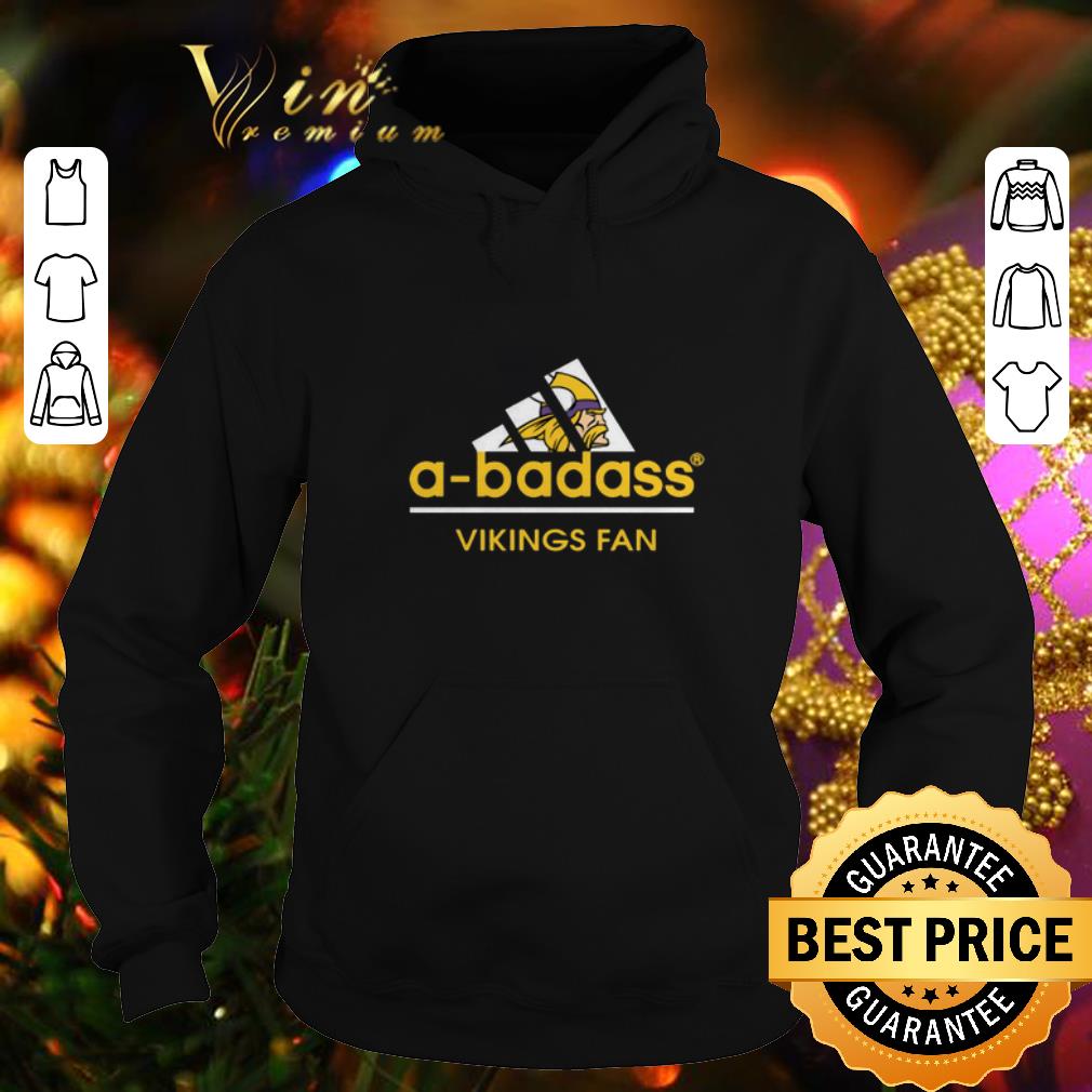 Top adidas a-badass Vikings fan Minnesota Vikings shirt 7 Top adidas a-badass Vikings fan Minnesota Vikings shirt