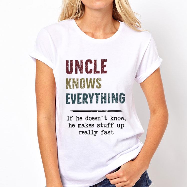 Uncle Knows Everything If he doesn’t know he makes stuff up really fast vintage sweater
