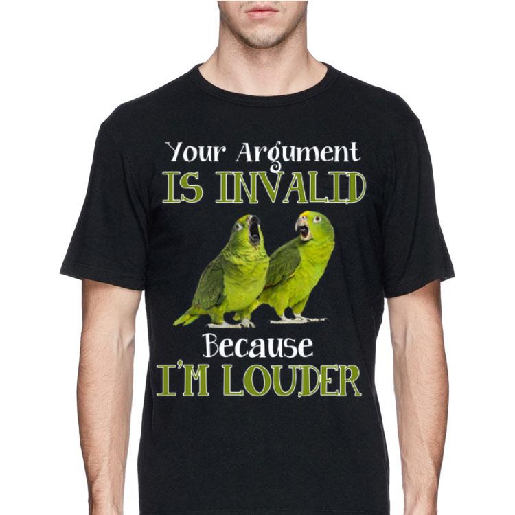 Your argument is invalid because I’m Louder shirt