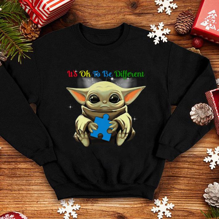 Autism Awareness Baby Yoda it's ok to be different shirt Autism Awareness Baby Yoda it s ok to be different shirt 4 - Autism Awareness Baby Yoda it's ok to be different shirt