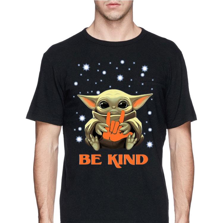 Baby Yoda Hug Be Kind shirt