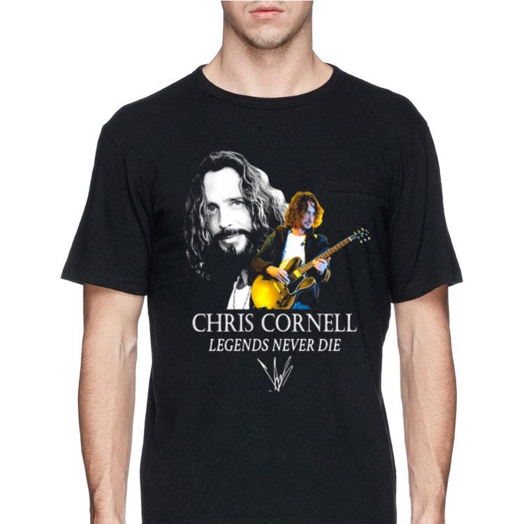 Chris Cornell member Soundgarden and Audioslave Legends Never Die signature shirt