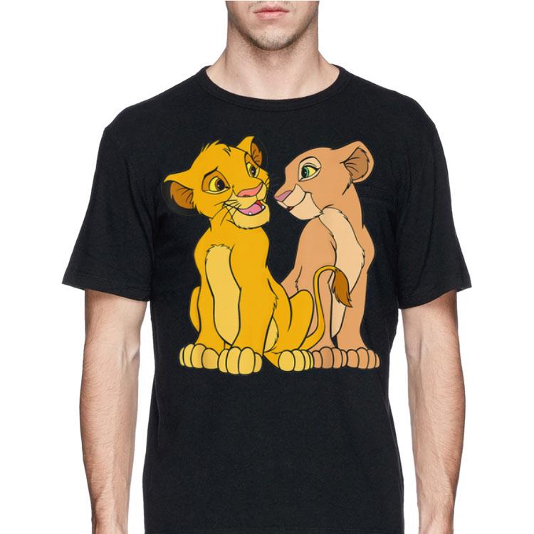 Disney The Lion King Young Simba And Nala Together shirt