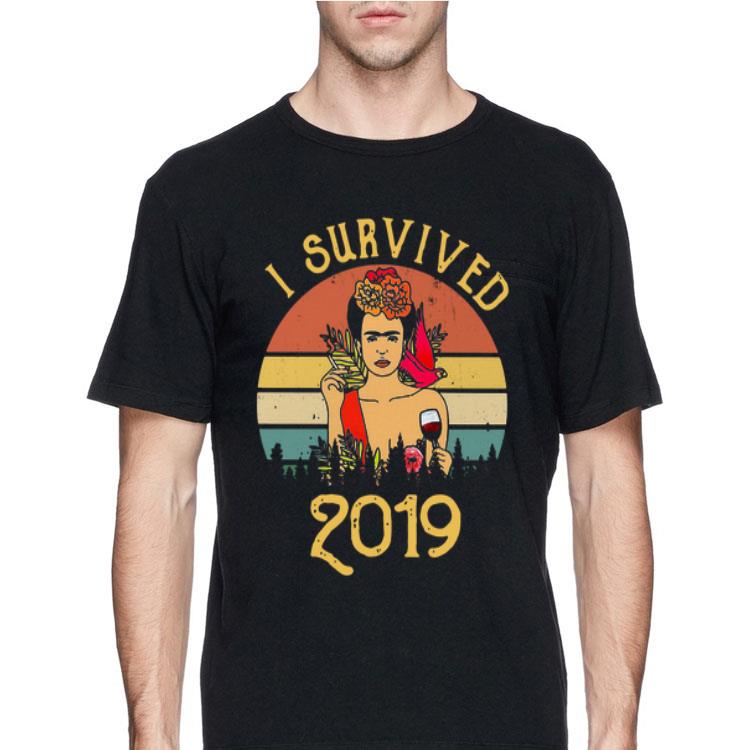 Frida Kahlo Artist I survived 2019 shirt