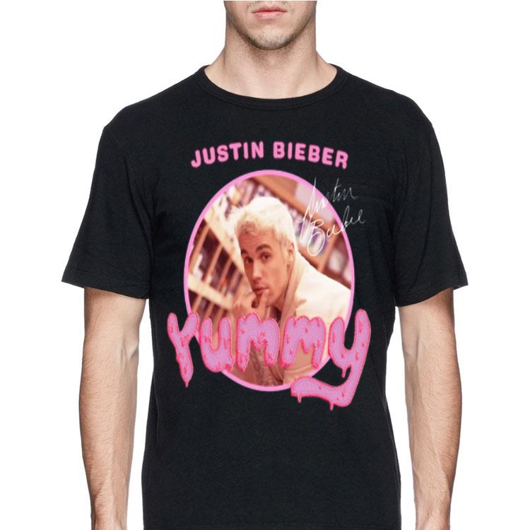 Justin Bieber Yummy Signature shirt 8 Justin Bieber Yummy Signature shirt