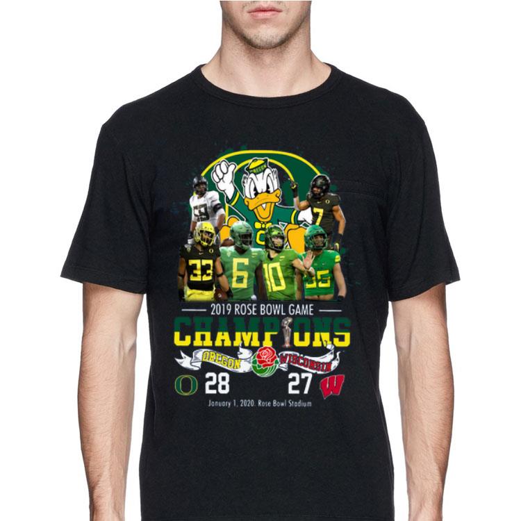 Oregon Ducks 2019 Rose Bowl Game Champions shirt