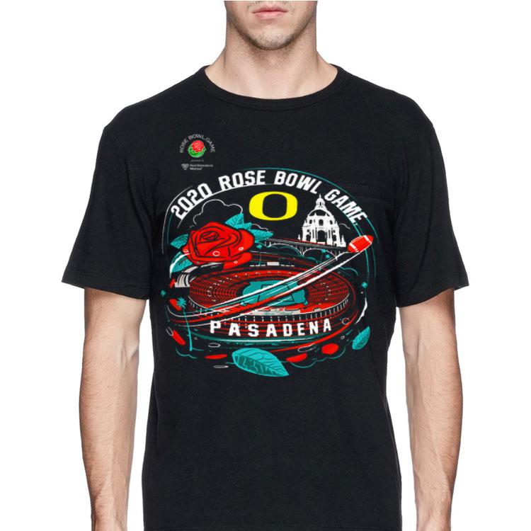 Oregon Ducks 2020 Rose Bowl Game Bound Illustration Pasadena shirt