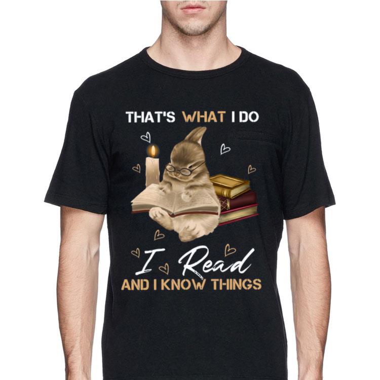 Rabbit That’s what I do I read and I know things shirt 8 Rabbit That’s what I do I read and I know things shirt