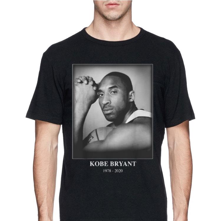 Rip Kobe Bryant 1978 2020 black and white shirt