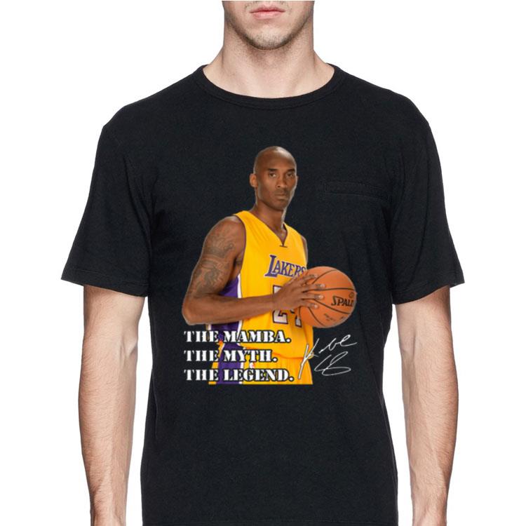 Rip Kobe Bryant The Mamba The Myth The Legend shirt