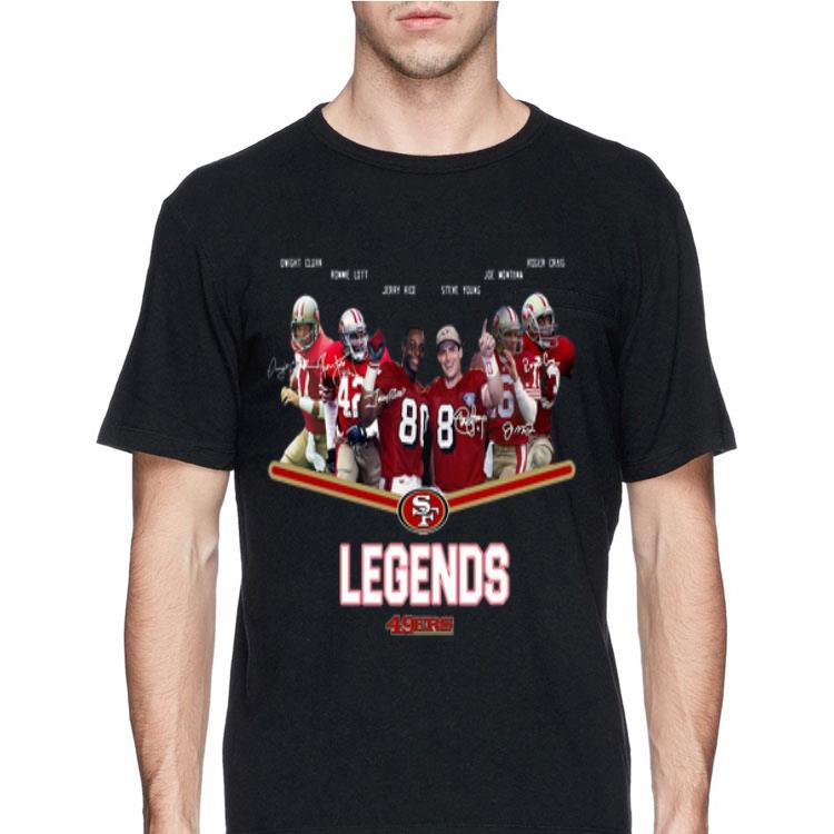 San Francisco 49ers Legends Dwight Clark Ronnie LOtt Jerry Rice shirt 8 San Francisco 49ers Legends Dwight Clark Ronnie LOtt Jerry Rice shirt