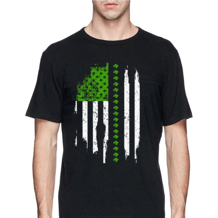 St. Patrick’s Day Irish American Flag shirt