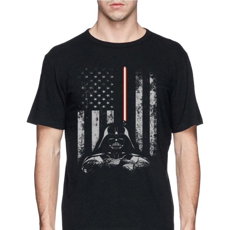 Star Wars Darth Vader American Flag shirt